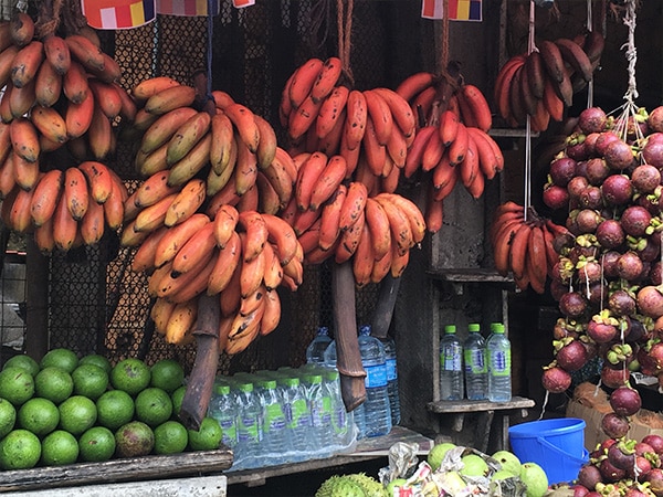 bananes rouges