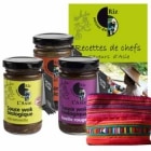 Coffret cadeau : Une pochette et 3 sauces thaïes bio