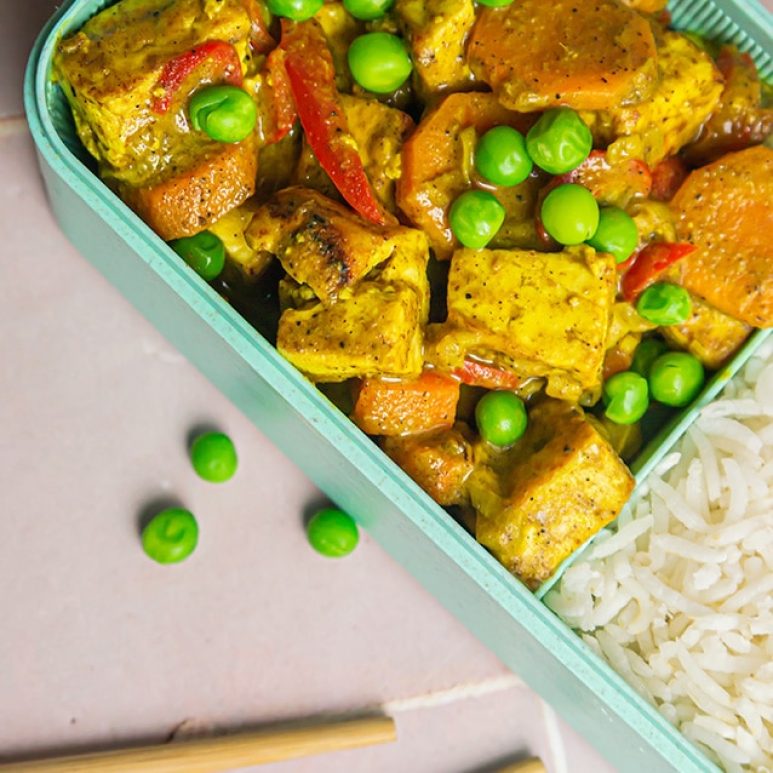 Curry de legumes au lait de coco