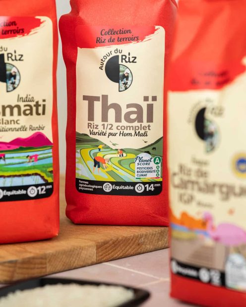 Riz thai semi-complet bio