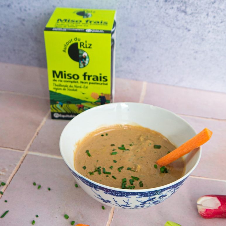 Recette sauce dipping au miso