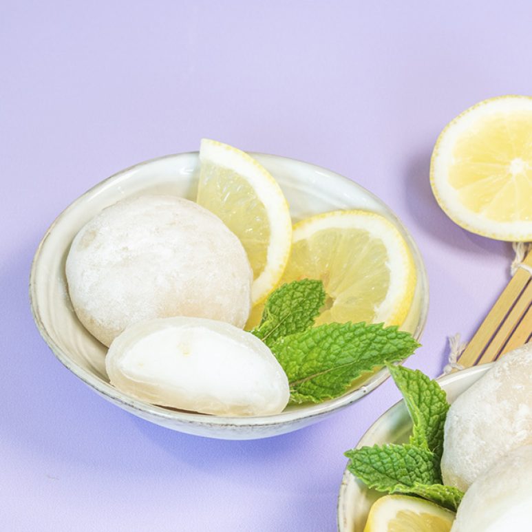 Recette de mochi glacé au citron