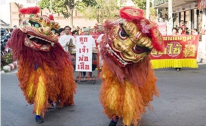 Nouvel an chinois en Thaïlande