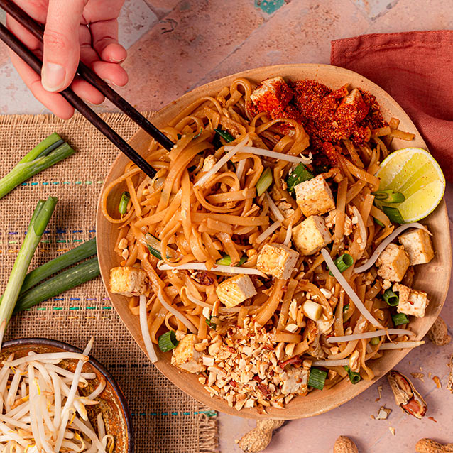 Recette pad thai vegetarien