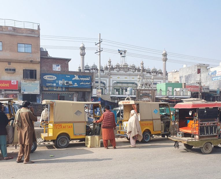 Rues au Pakistan