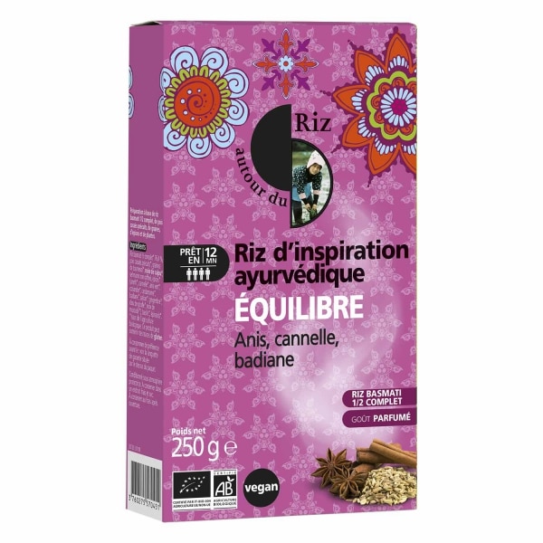 Riz d'inspiration ayurvedique Equilibre