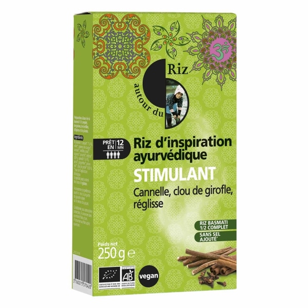 Riz inspiration ayurvédique Stimulant