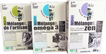 Autour du Riz - 3 mélanges bio inédits vite prêts !