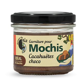 garniture mochi bio choco cacahuètes