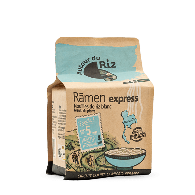 Nouilles ramen de riz blanc bio 280 g