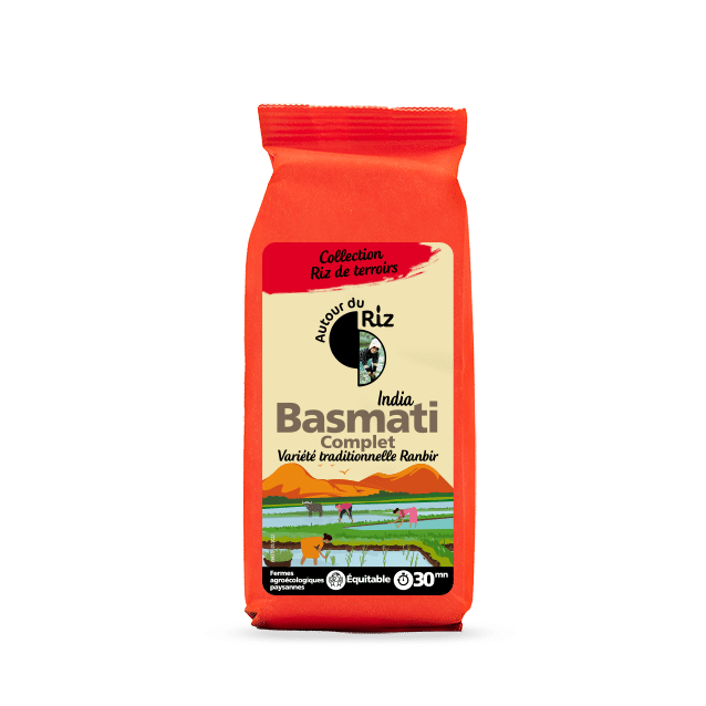 Riz Basmati complet bio equitable 500 g