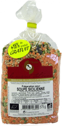 Soupe sicilienne Produit girafe