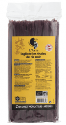 Tagliatelles thaies de riz noir