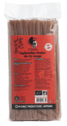 Tagliatelles thaies de riz rouge