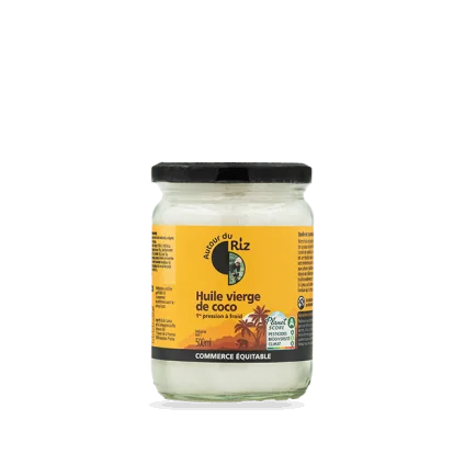 Huile de coco bio équitable 500 ml