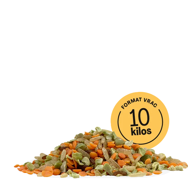 Mélange protéiné bio veggie mix 2 - 10 kg