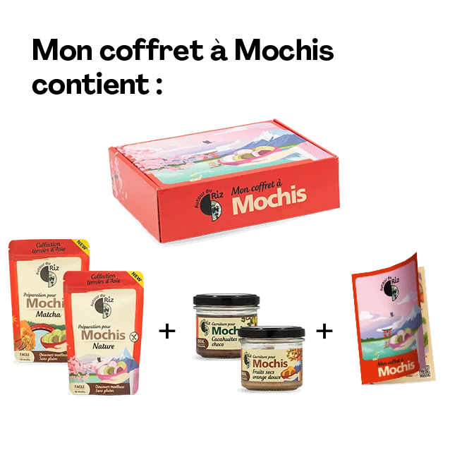 Mon coffret à mochis contient