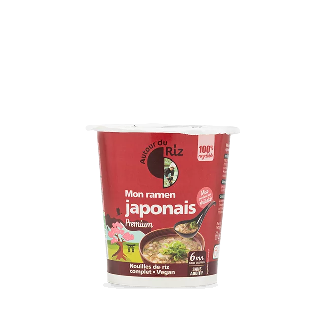 Soupe instantanée bio "Mon rãmen japonais"