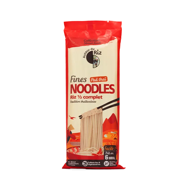 Noodles fines bio de riz demi-complet 170 g