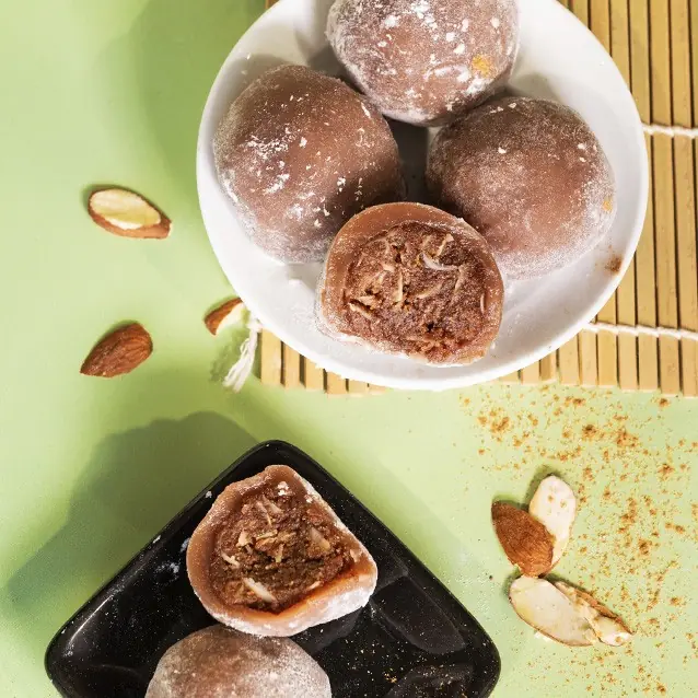 Mochis maison avec les préparations pour mochis