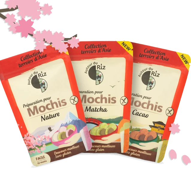 Pack découverte Mochi facile - 3 préparations pour 30 mochis