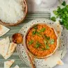 Dhal de lentilles avec de la pâte de curry bio