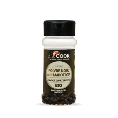 Poivre noir de Kampot IGP 45 g