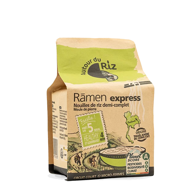 Nouilles ramen de riz demi-complet bio 280 g