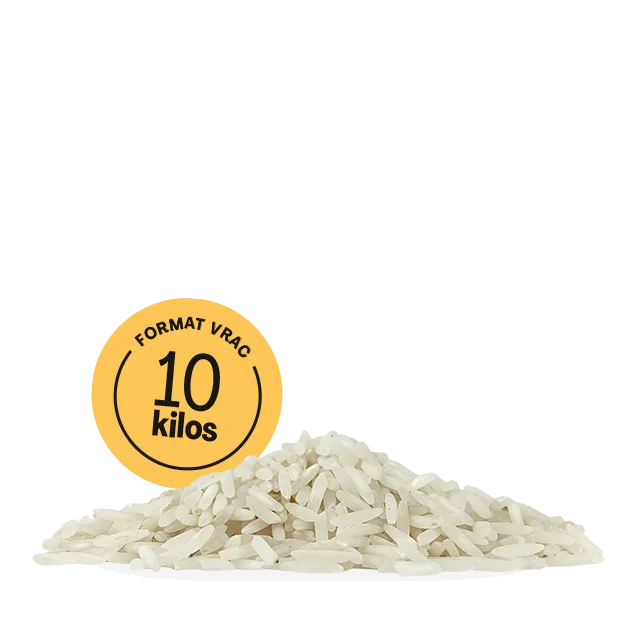 Riz Basmati blanc bio équitable 10 kg