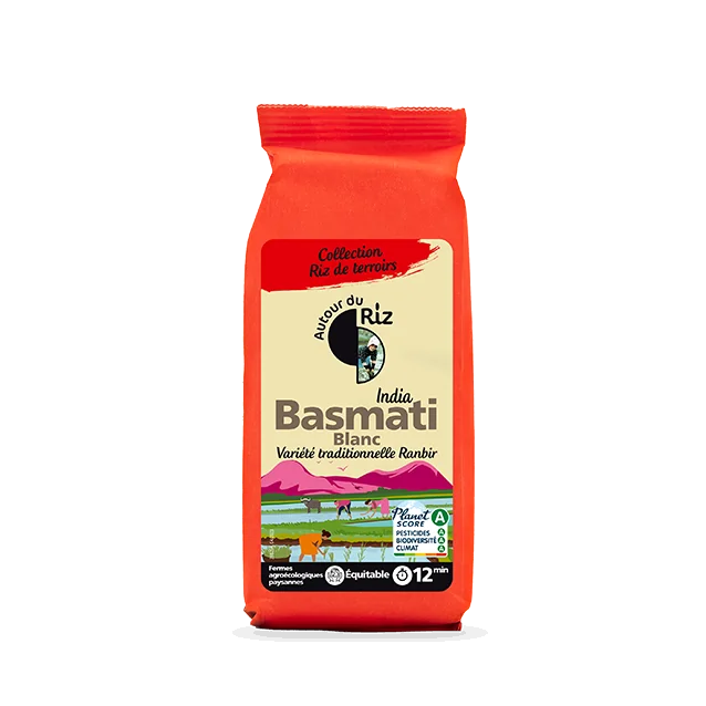 Riz Basmati blanc bio équitable 500 g