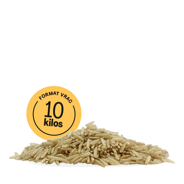 Riz Basmati complet bio équitable 10 kg