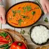 Curry thaï avec du Riz Basmati bio demi-complet Sobre en eau 400 g