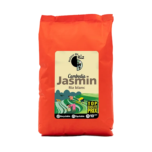 Riz Jasmin blanc bio équitable 2 kg