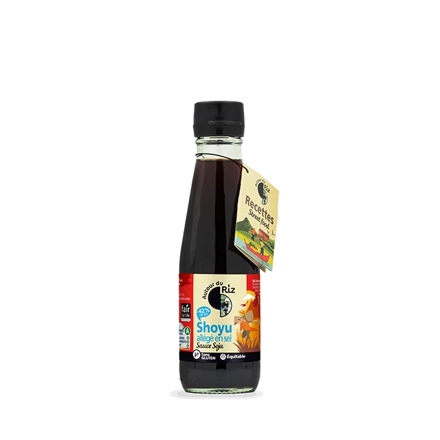 Sauce soja bio allégée en sel – Shoyu 200 ml