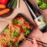 Wok de nouilles sautées avec Sauce soja sucrée bio - Ketjap 600 ml