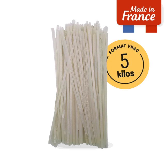 Tagliatelles bio de riz blanc 5 kg