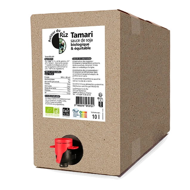 Tamari bio équitable 10 L