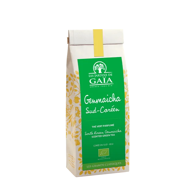 Thé vert bio Genmaicha Sud-Coréen 100 g