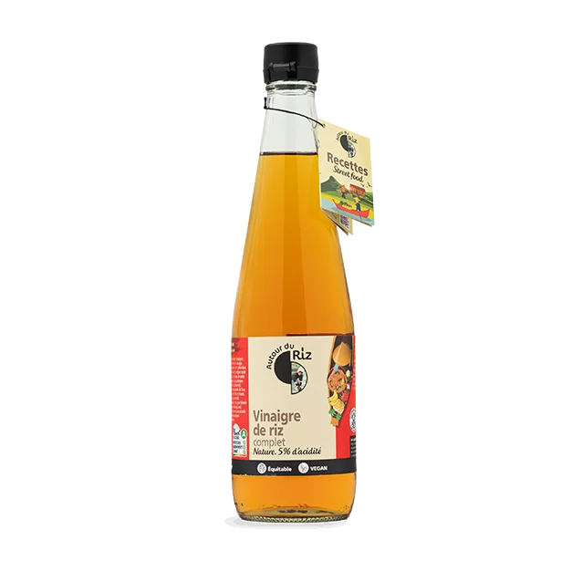 Vinaigre de riz bio équitable 600 ml