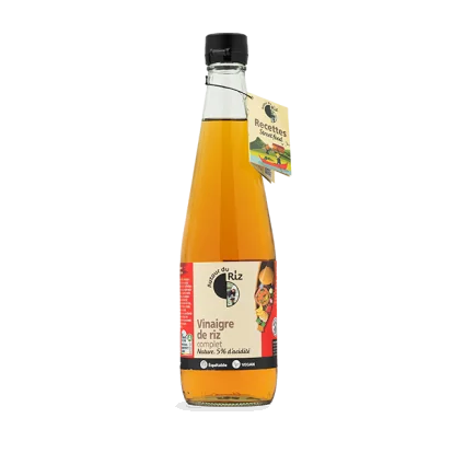 Vinaigre de riz bio équitable 600 ml